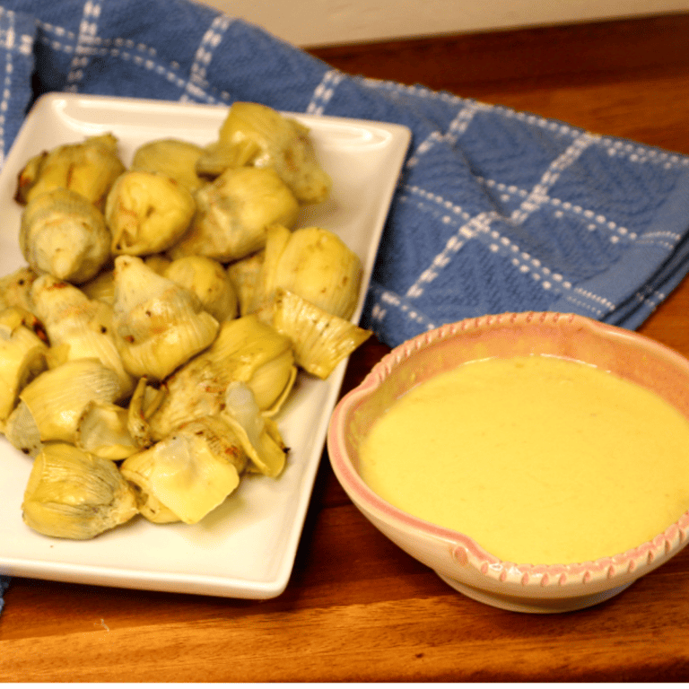 Air Fryer Canned Artichoke Hearts - Fork To Spoon