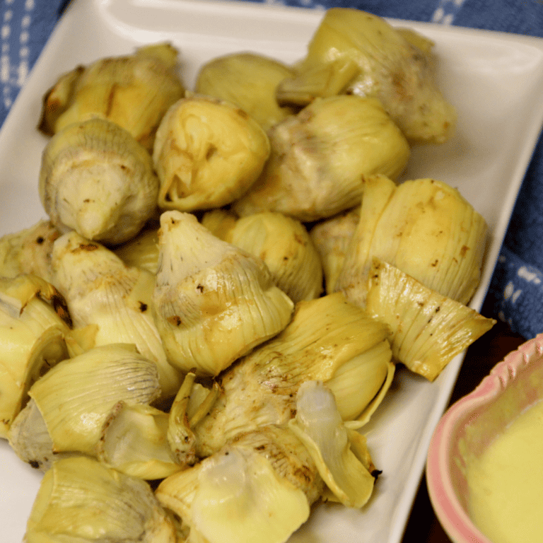 Air Fryer Canned Artichoke Hearts Fork To Spoon