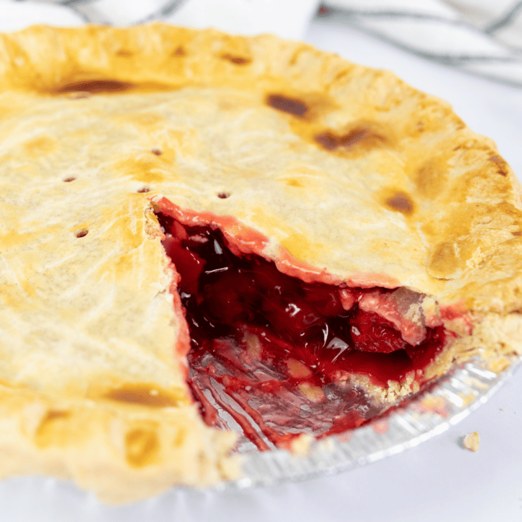 Air Fryer Homemade Cherry Pie