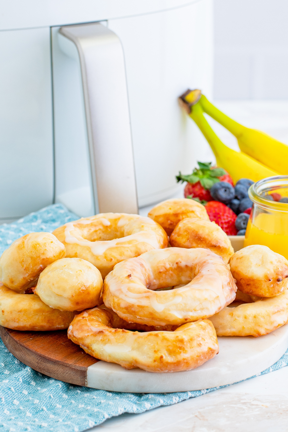 Air Fryer Copycat Krispy Kreme Donuts