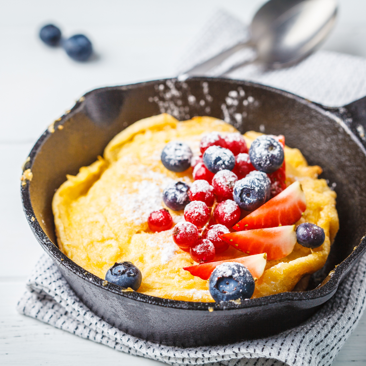 Air Fryer Dutch Baby Pancakes