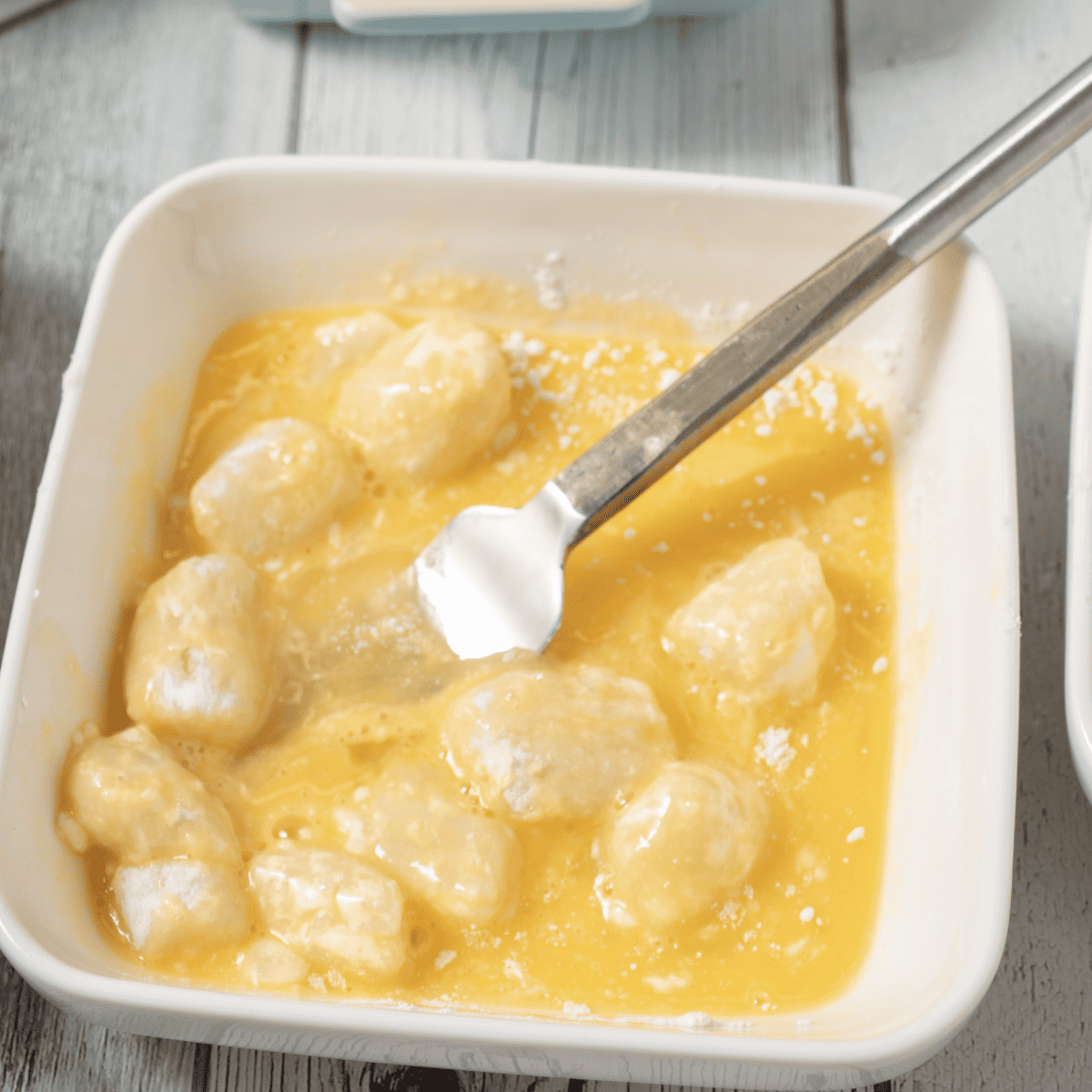 Air Fryer Scallops With Ritz Crackers Fork To Spoon