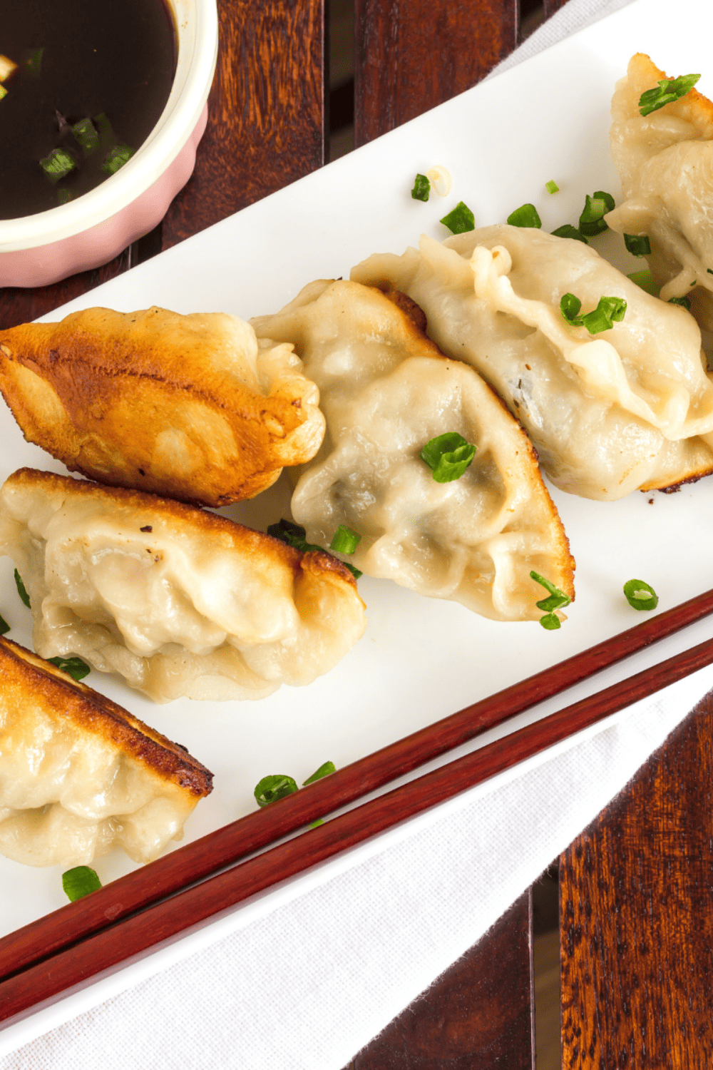 Air Fryer Frozen Ling Ling Potstickers Fork To Spoon