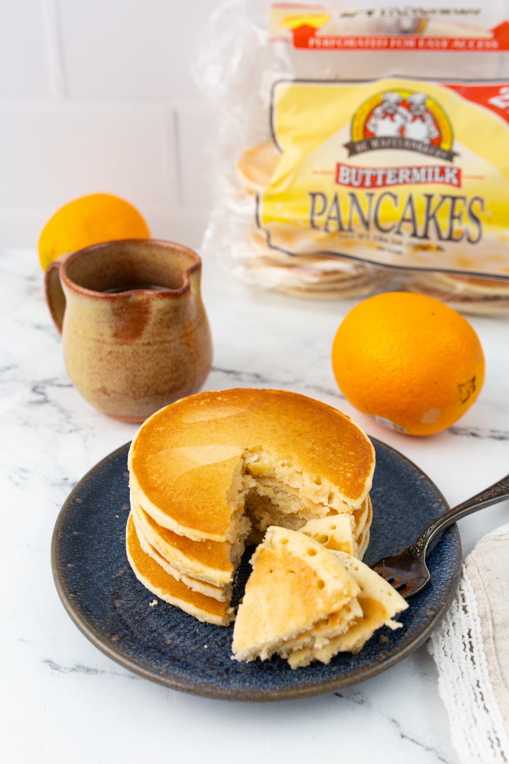Air Fryer Frozen Pancakes Fork To Spoon