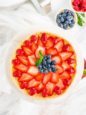 Air Fryer Fruit Tart