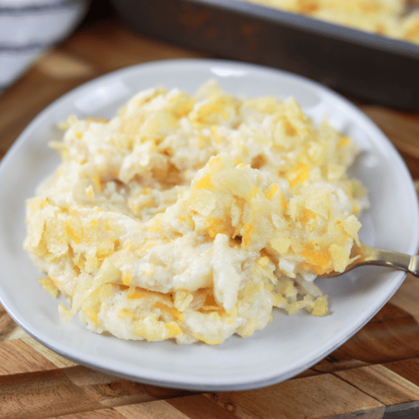 Air Fryer Funeral Potatoes - Fork To Spoon