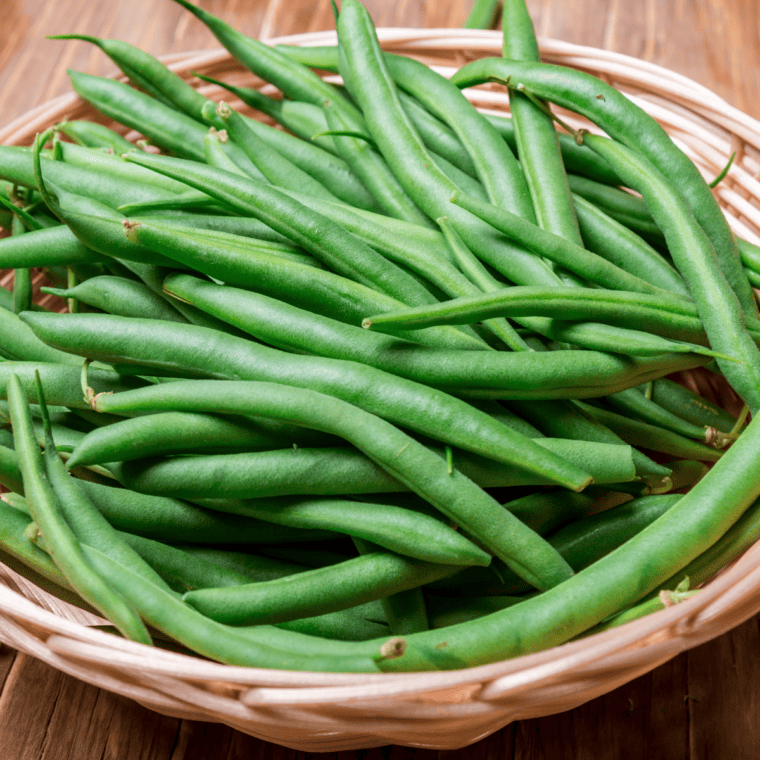 Ingredients Needed For Air Fryer Green Beans with Garlic Butter Sauce