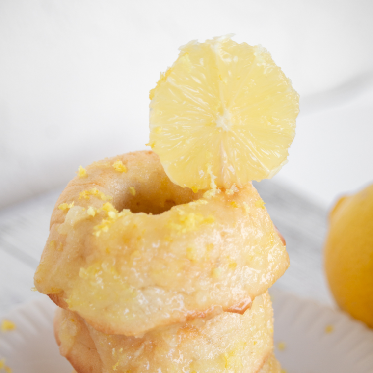 Air Fryer Lemon Donuts