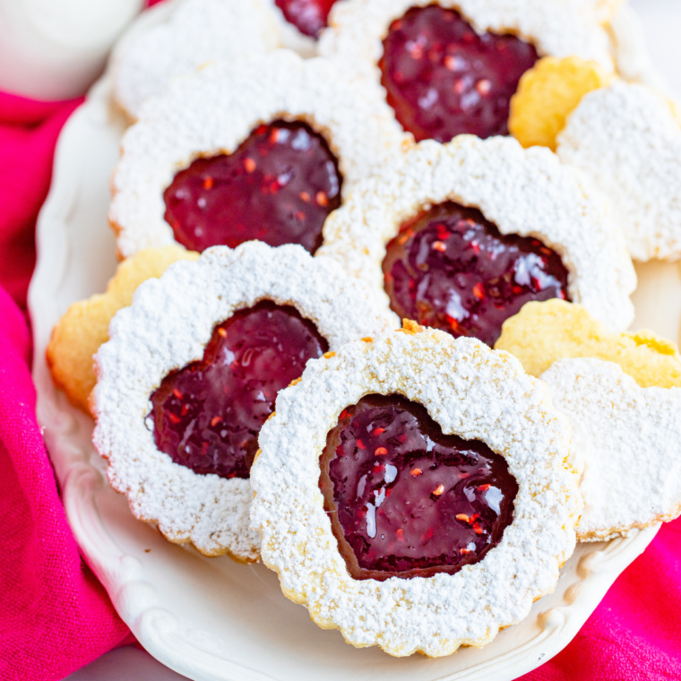 Air Fryer Linzer Cookies