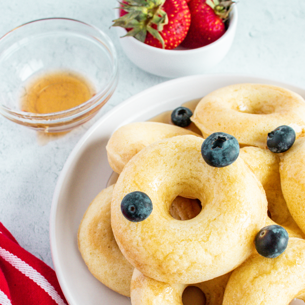 Air Fryer Pancake Donuts Fork To Spoon