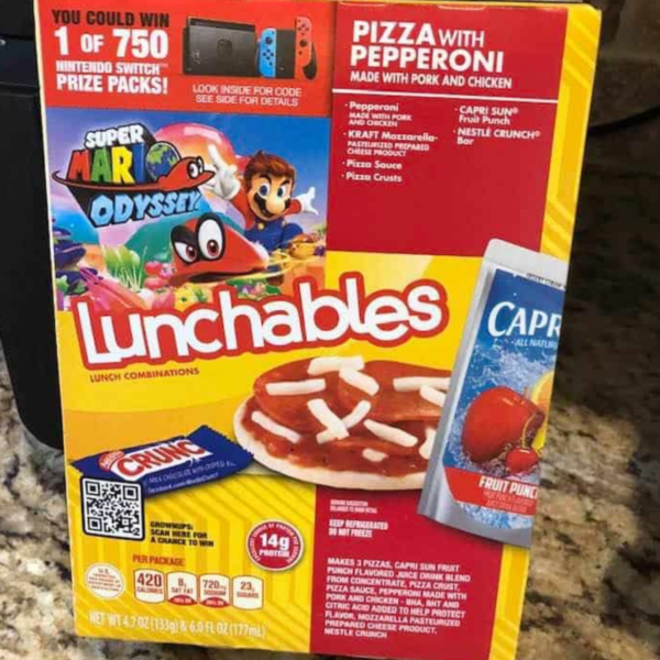 Air Fryer Pizza Lunchables - Fork To Spoon