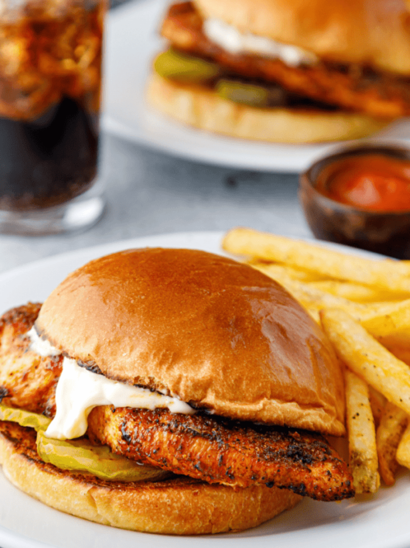 Air Fryer Spicy Italian Sandwich Fork To Spoon