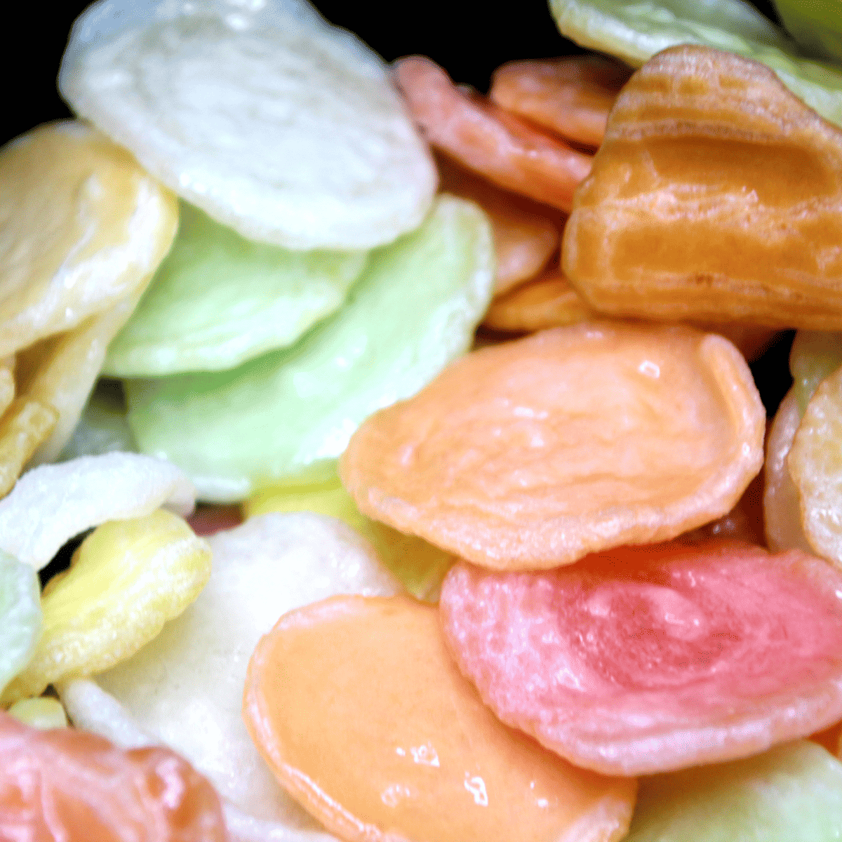 Air Fryer Prawn Crackers Fork To Spoon