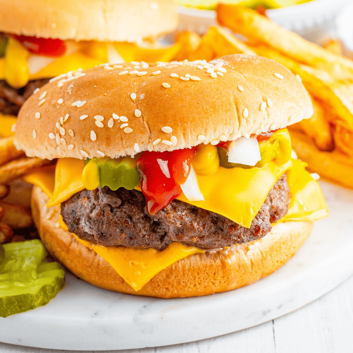 Air-Fryer-Quarter-Pounder-with-Cheese-7