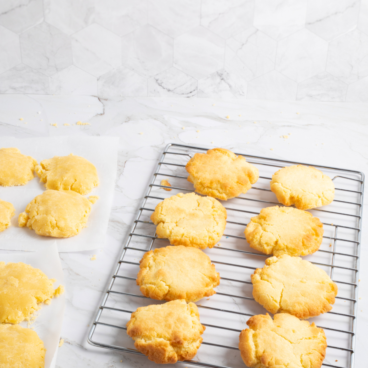 Air Fryer Shortbread Cookies