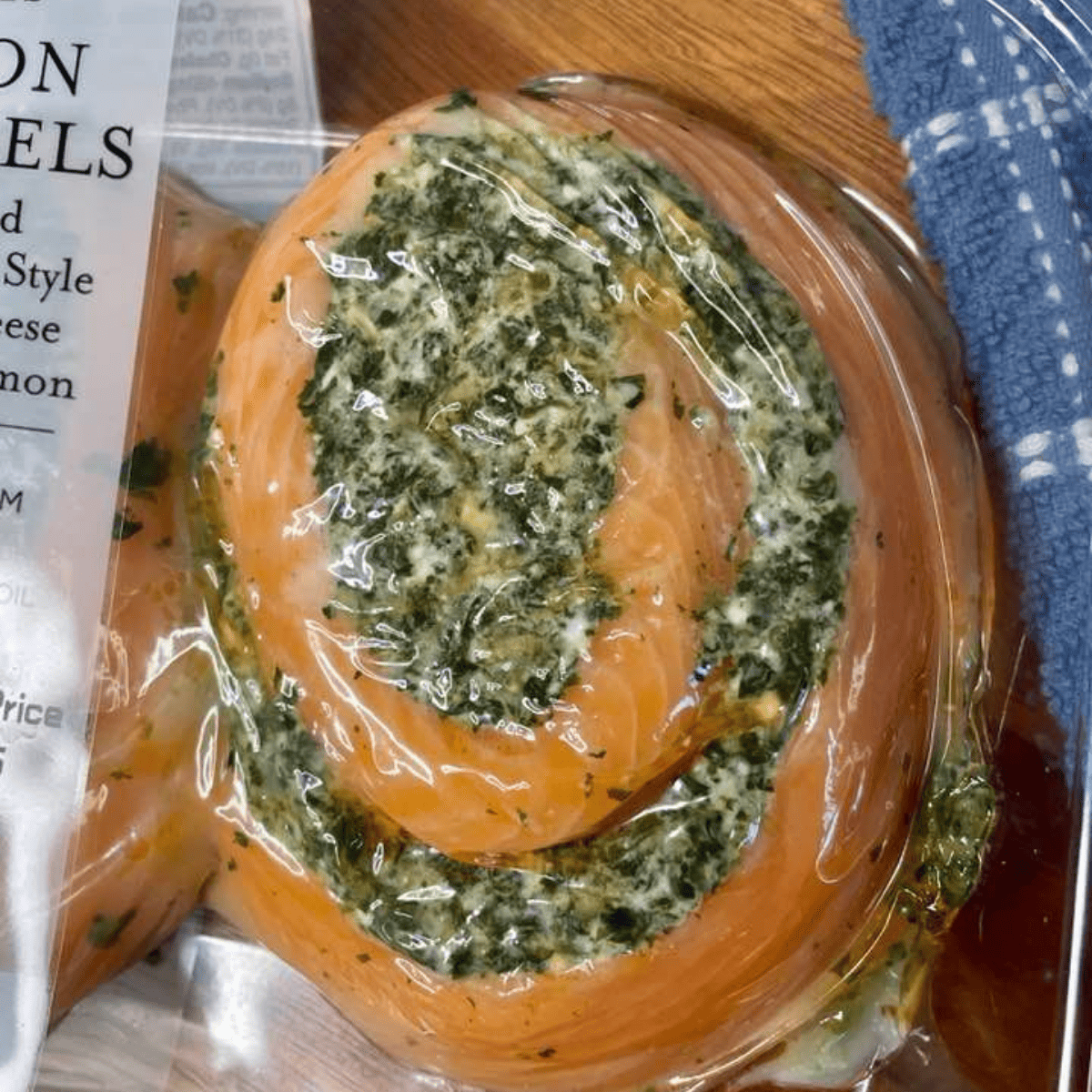 Air Fryer Trader Joe's Salmon Pinwheels Fork To Spoon