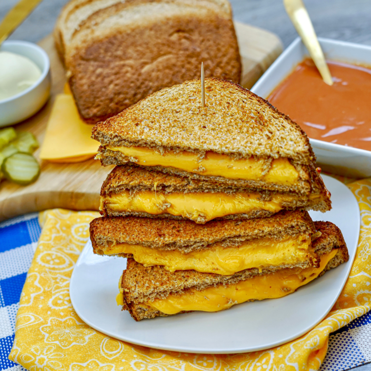 Air Fryer Weight Watchers Grilled Cheese