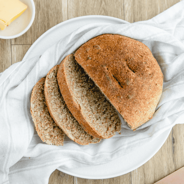 Air Fryer Whole Wheat Bread