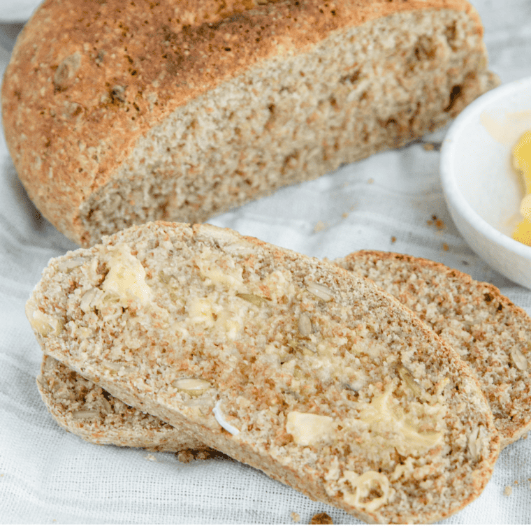 Air Fryer Whole Wheat Bread