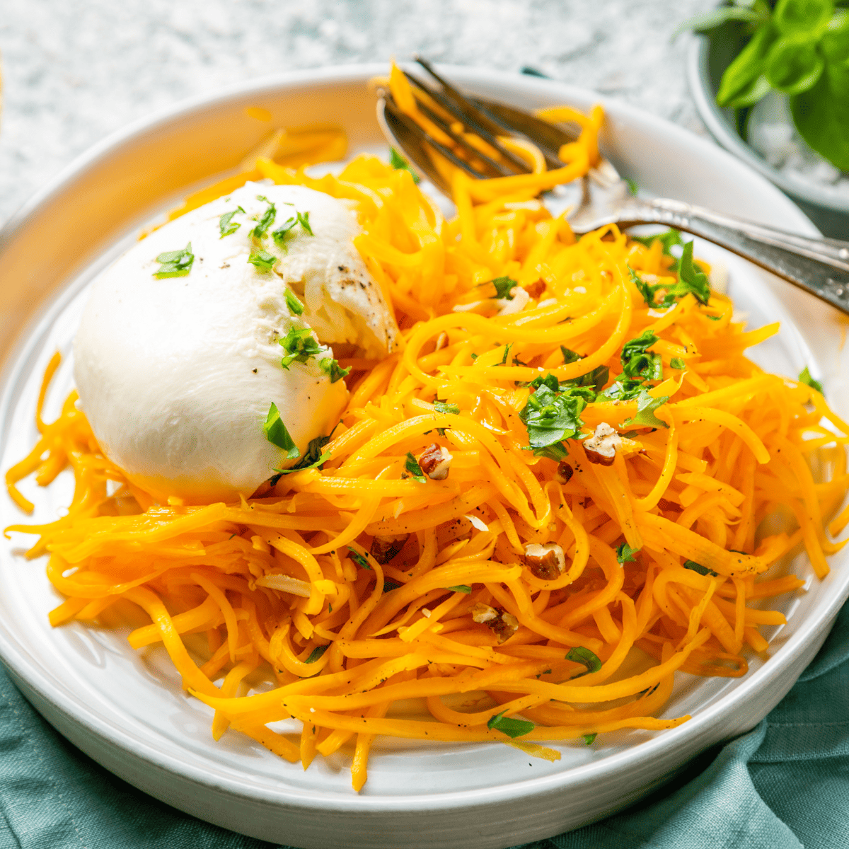 Air Fryer Butternut Squash Noodles