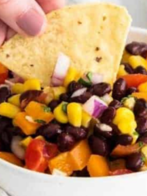 Crispy, golden air fryer black beans in just 10 minutes. 5 seasoning variations, the key drying tip, and serving ideas for snacks, salads & bowls.