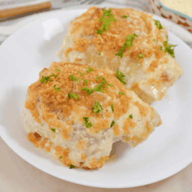 Make Easy Air Fryer Caesar Chicken Thighs with tender, juicy meat and crispy skin using simple ingredients. A fast, flavorful air fryer chicken recipe perfect for busy weeknights.