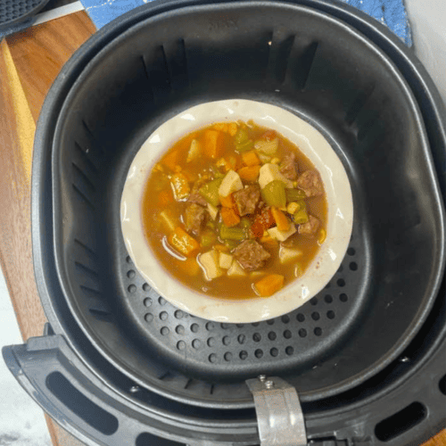 Reheating Soup in Air Fryer Fork To Spoon