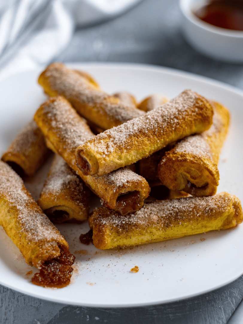 Air Fryer French Toast And Sausage RollUps Fork To Spoon