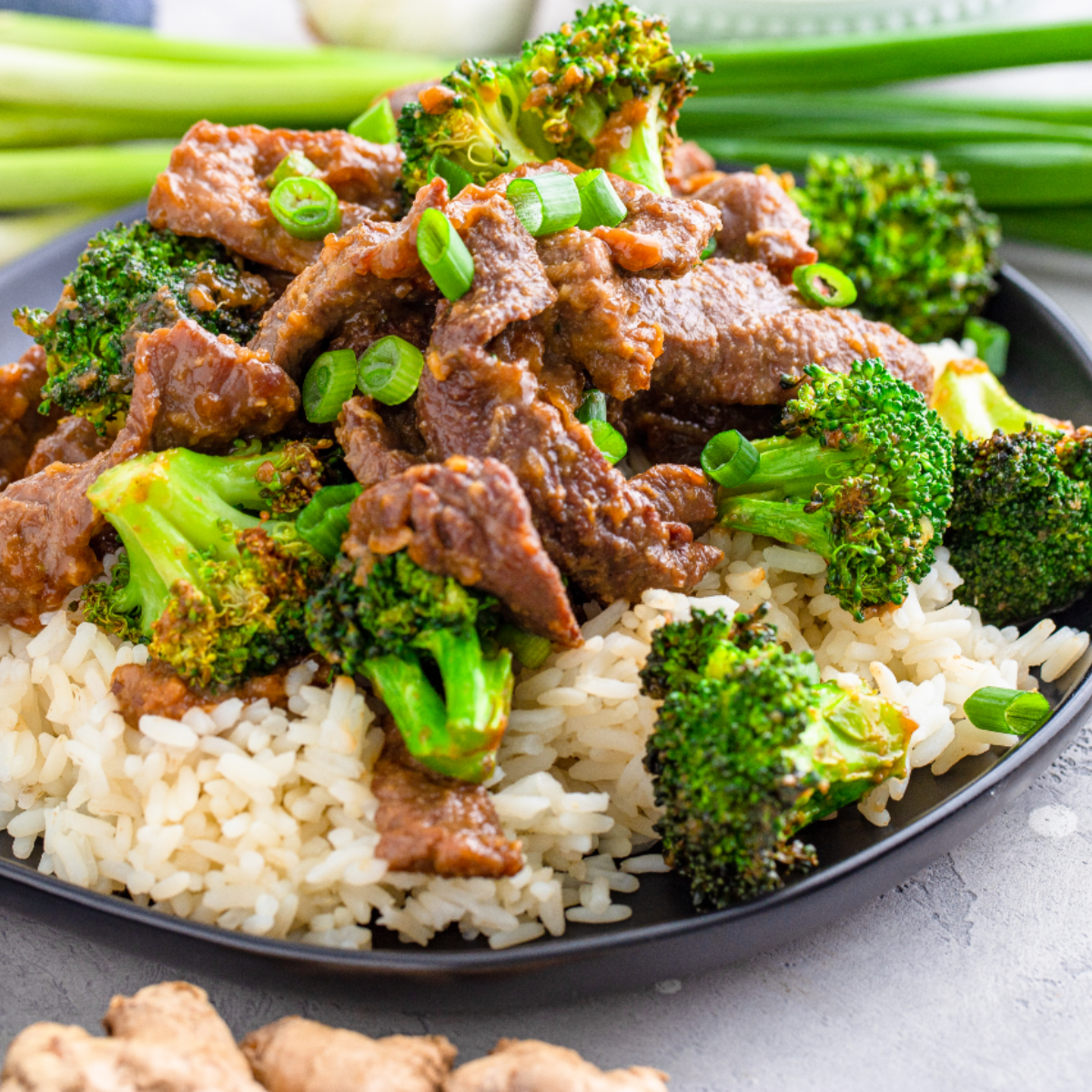 Air Fryer Beef and Broccoli-image
