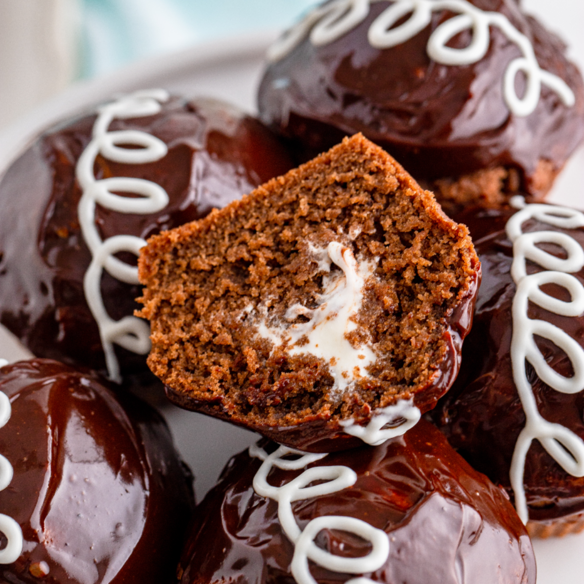 Air Fryer Copycat Hostess Cupcakes
