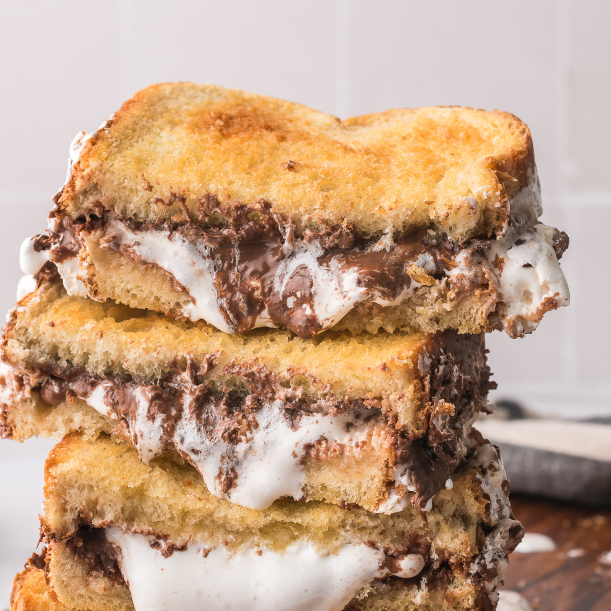 Air Fryer Nutella Fluffernutter