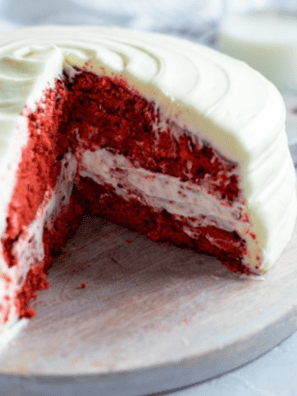 air fryer red velvet cake