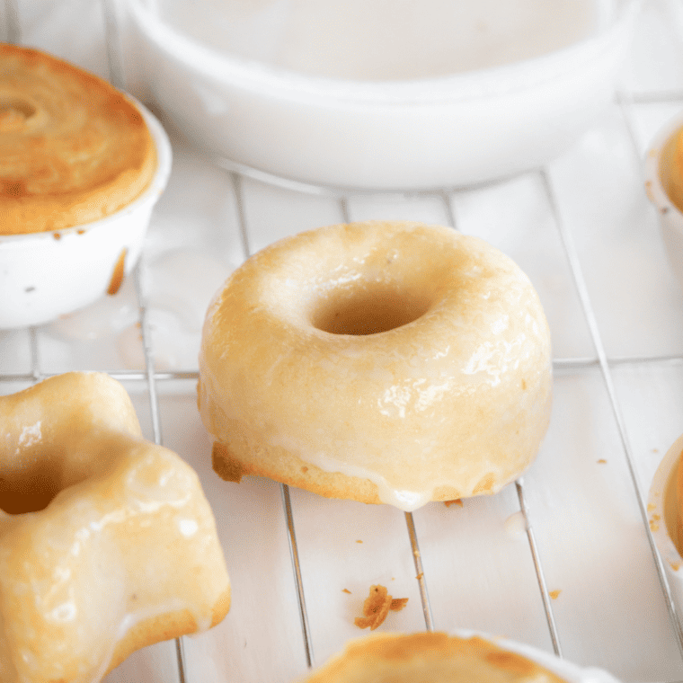 Air Fryer Sour Cream Donuts