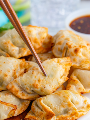 air fryer copycat panda express fried dumplings