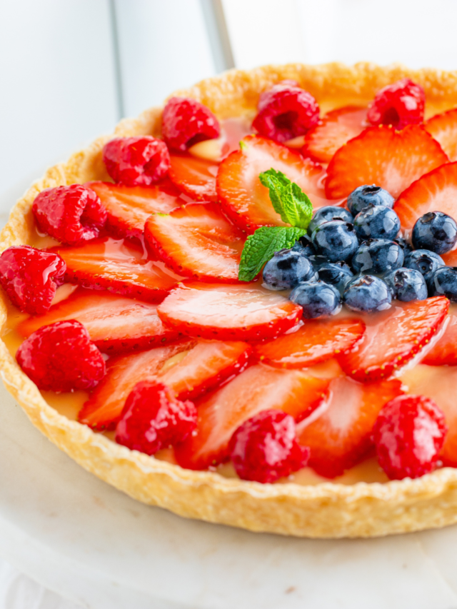 Air Fryer Fruit Tart