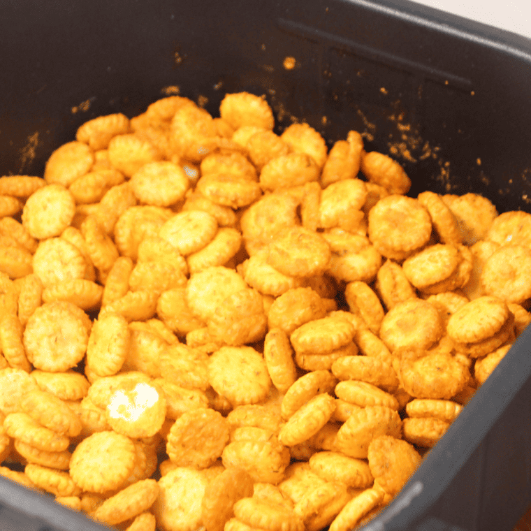 Buffalo Oyster Crackers In Air Fryer