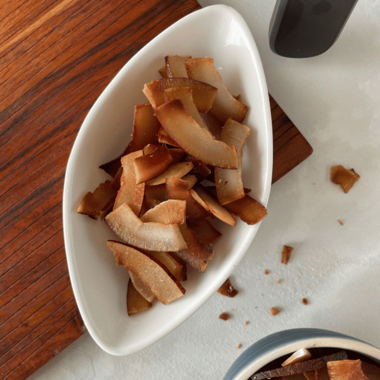 Air Fryer Coconut Chips