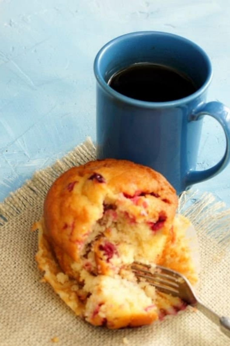 Air Fryer Cranberry Muffin For One