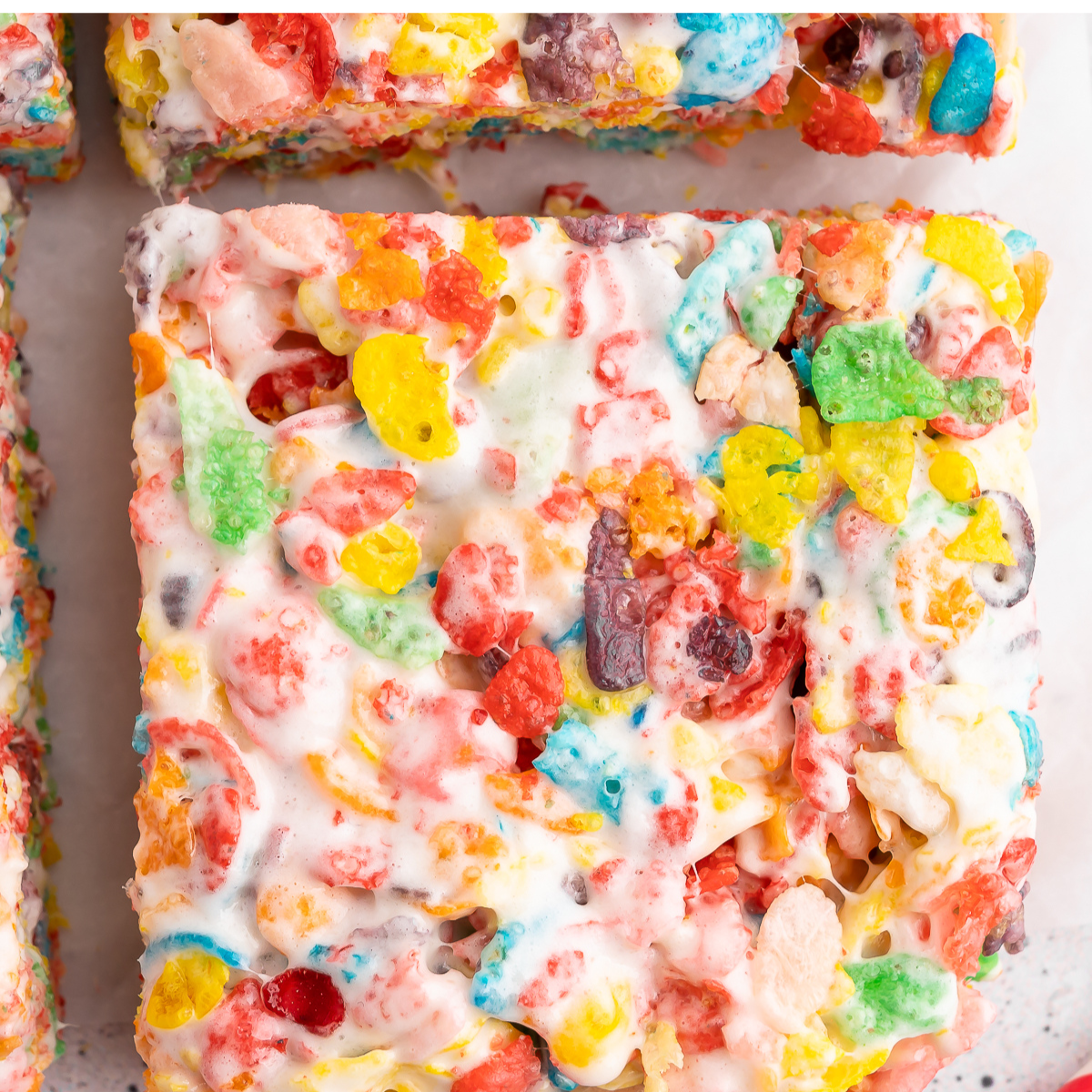 Air Fryer Fruity Pebbles Treats