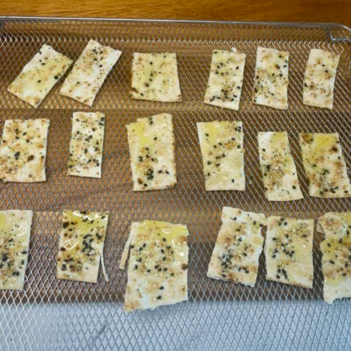 Air Fryer Lavash Crackers - Fork To Spoon