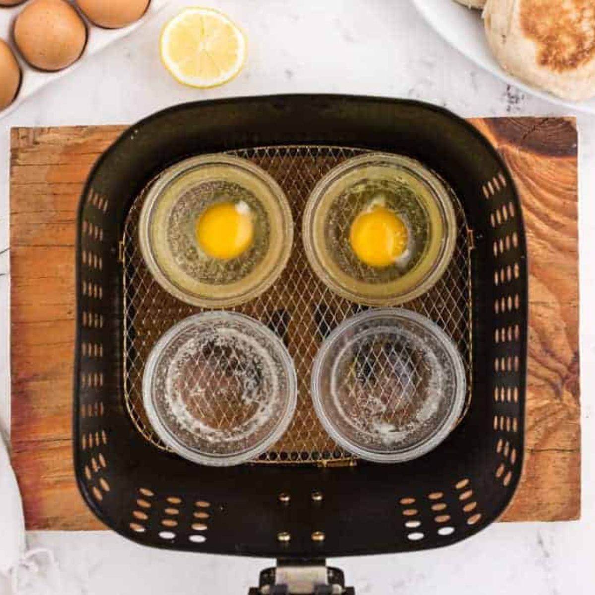 Poached Eggs In Air Fryer