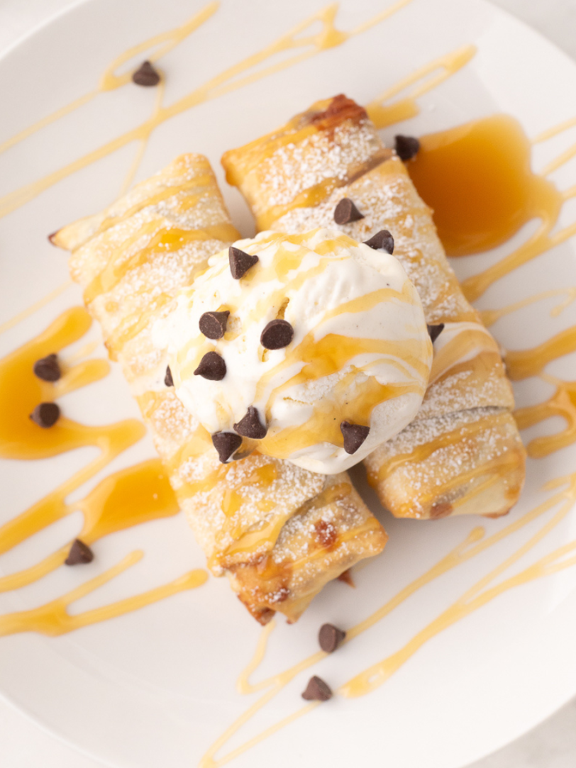 Air Fryer Copycat Panda Express Chicken Egg Rolls - Fork To Spoon
