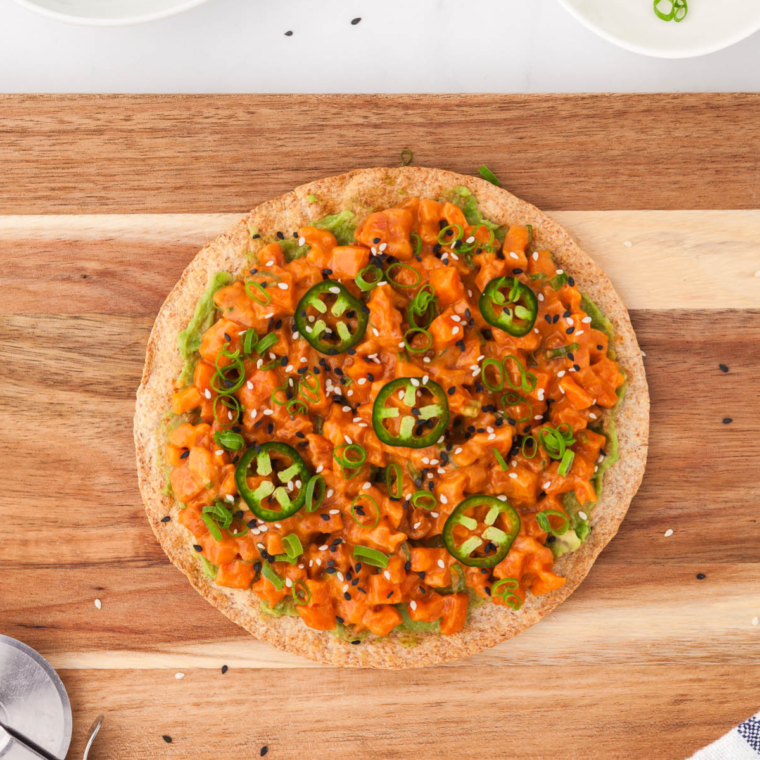 Air Fryer Sushi Pizza