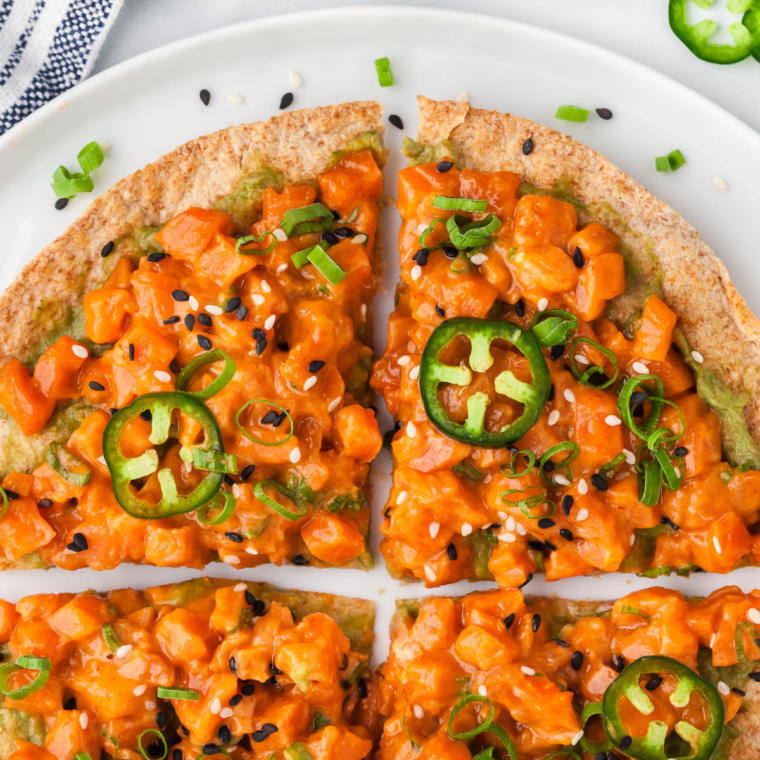 Air Fryer Sushi Pizza