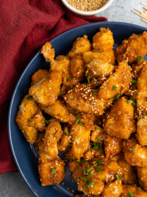 air fryer sweet chili chicken bites