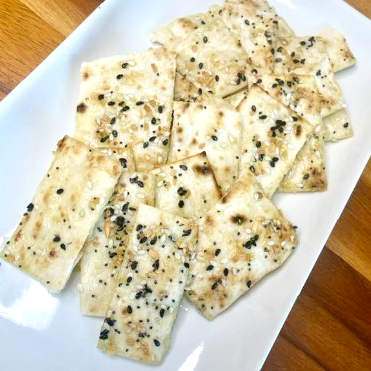 Air Fryer Lavash Crackers