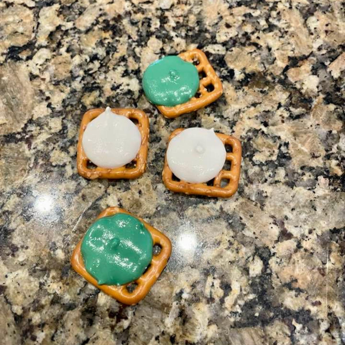 Easy Air Fryer St. Patrick's Day Pretzel Bites