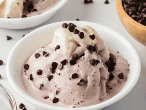 Ninja Creami Boozy Cherry Garcia Ice Cream - Fork To Spoon