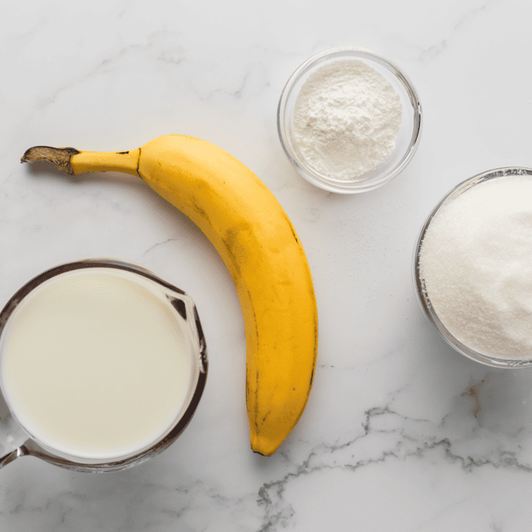 Ingredients Needed For Ninja Creami Chocolate Banana Milkshake