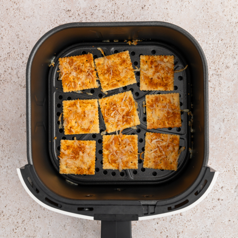 Air Fryer Old Bay Saltine Crackers Fork To Spoon